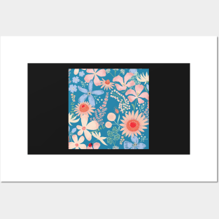 Garden bedding Posters and Art